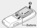 SAMSUNG GT-E1205Y - Insérer la carte SIM et la batterie - 3