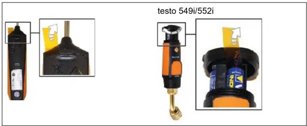 Testo 915i - Marche/Arrêt - 1