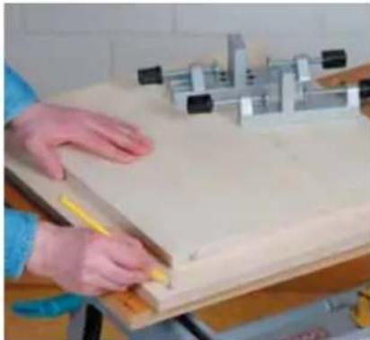 WOLFCRAFT 4642 - L'assemblage d'angle avec le guide de perçage universel - 1