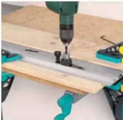 WOLFCRAFT 4642 - Percer correctement les trous d'assemblage - 1