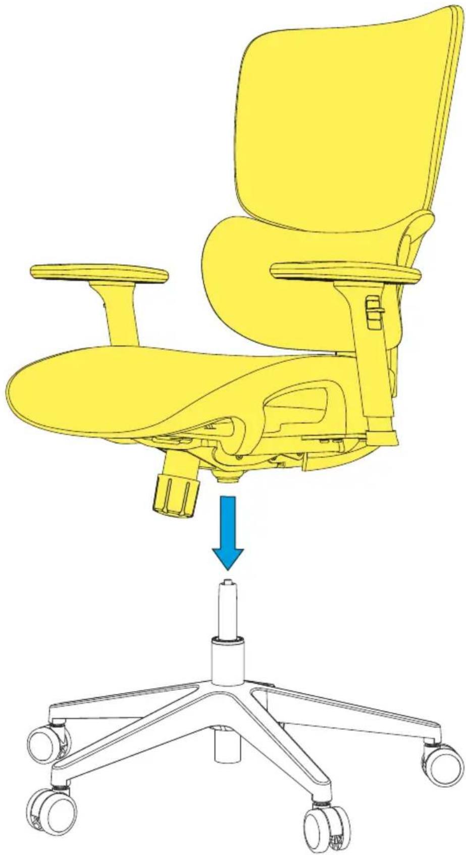 Sharkoon OfficePal C30M - Attacher les éléments - 1
