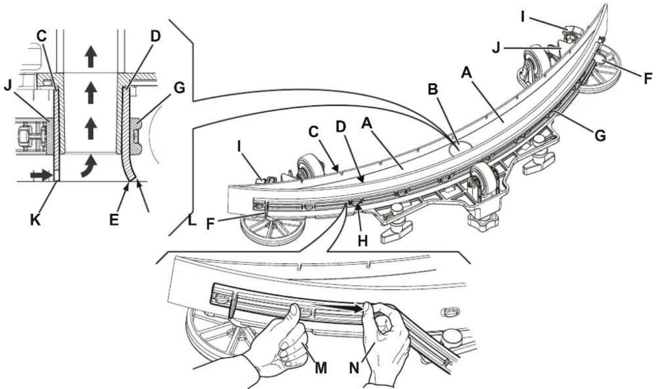 NILFISK SC500 - SQUEEGEE BLADE CHECK AND REPLACEMENT - 1