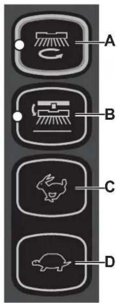NILFISK SC500 - Écran paramètres de la machine (F, Fig. 8) - 2