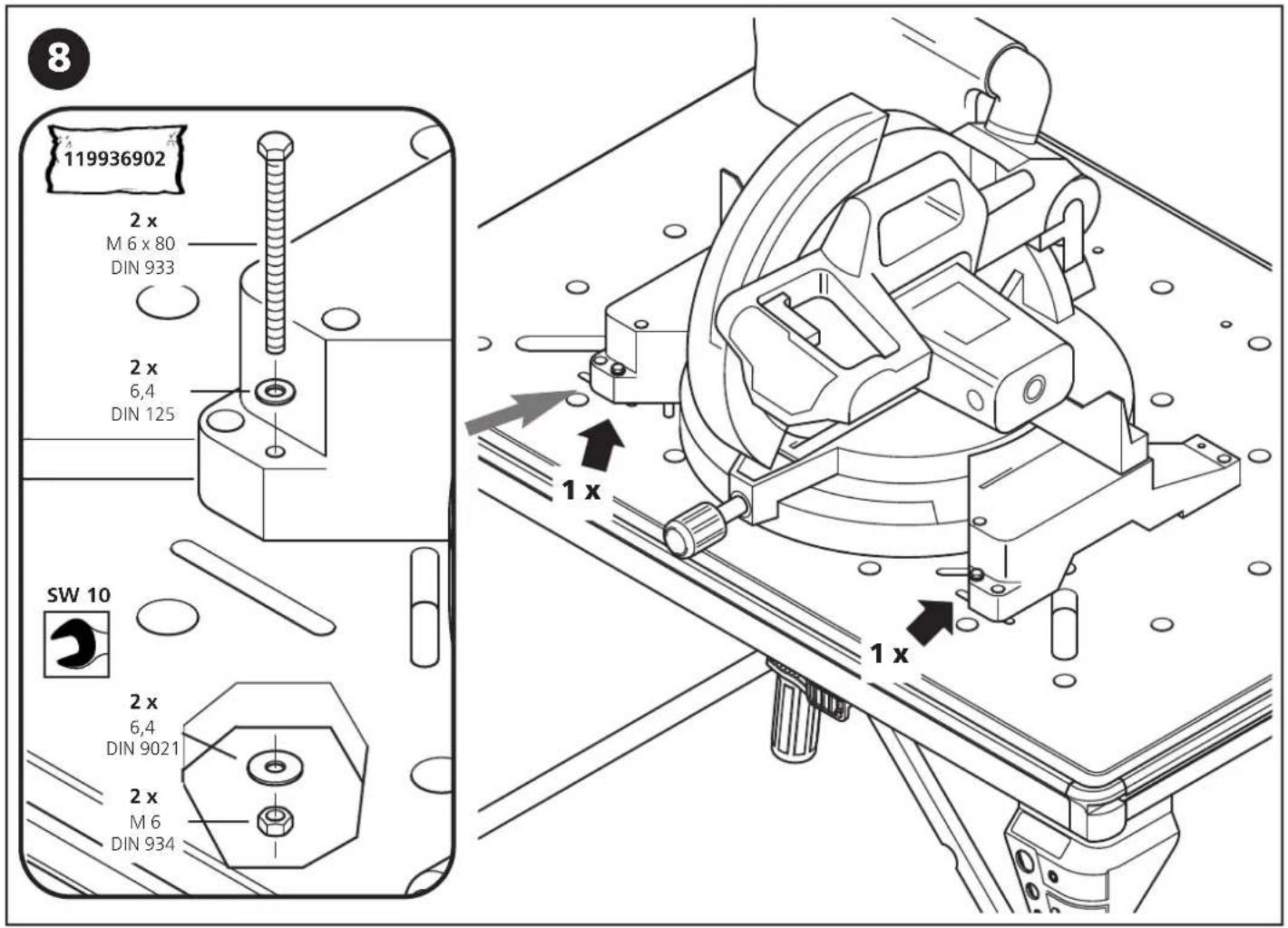 WOLFCRAFT MASTER work 1600 - 7