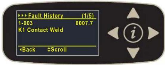 NILFISK SC6000 - HISTORIQUE DES CODES D'ERREUR - 7