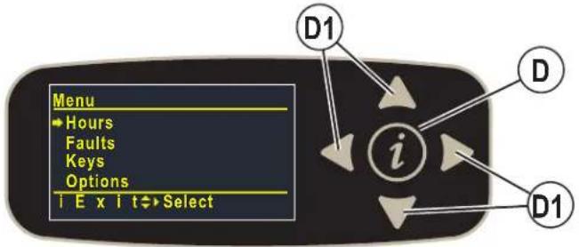 NILFISK SC6000 - Affi chage du menu - 1