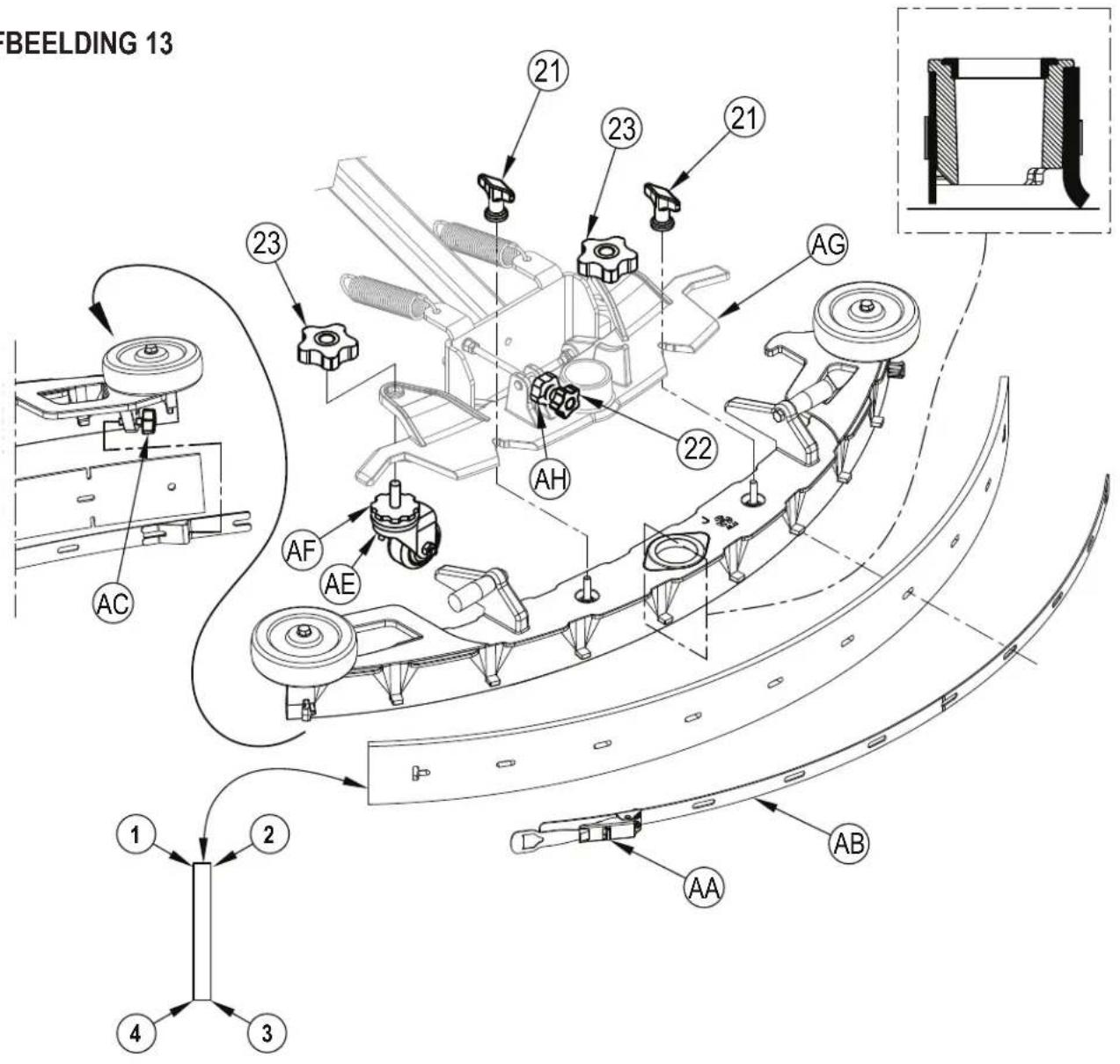 NILFISK SC6000 - ONDERHOUD ZUIGMOND - 1