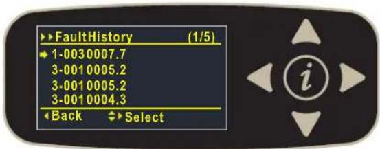NILFISK SC6000 - GESCHIEDENIS FOUTCODE - 9