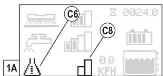 NILFISK SC6000 - VERWENDUNG DES REINIGUNGSMITTELSYSTEMS (NUR ECOFLEX-MODELLE) ABBILDUNG 7-3 - 1