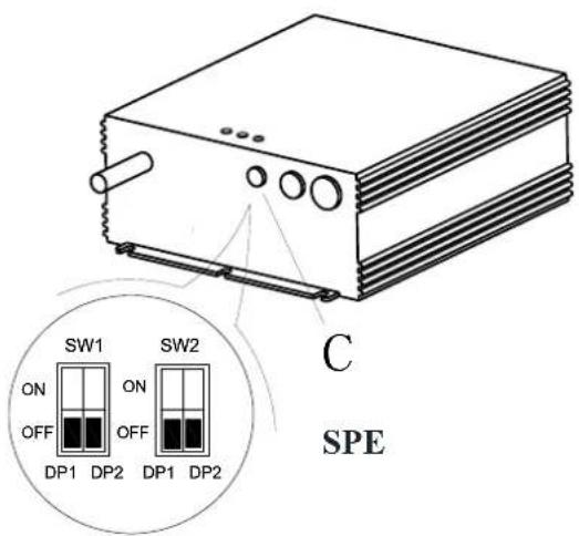 NILFISK Viper AS530R - Batería tipo Interruptor DIP - 2