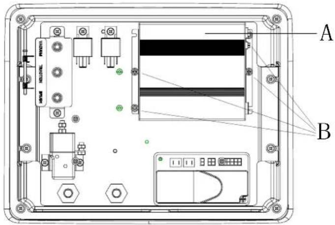 NILFISK Viper AS530R - Battery Type Dip-Switches - 1