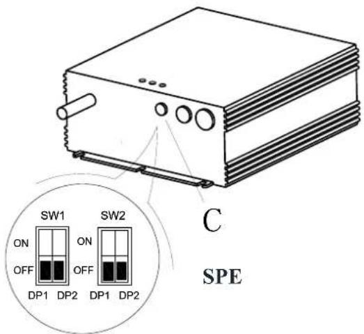 NILFISK Viper AS530R - DIP-Schalter Batterie-Typ - 2
