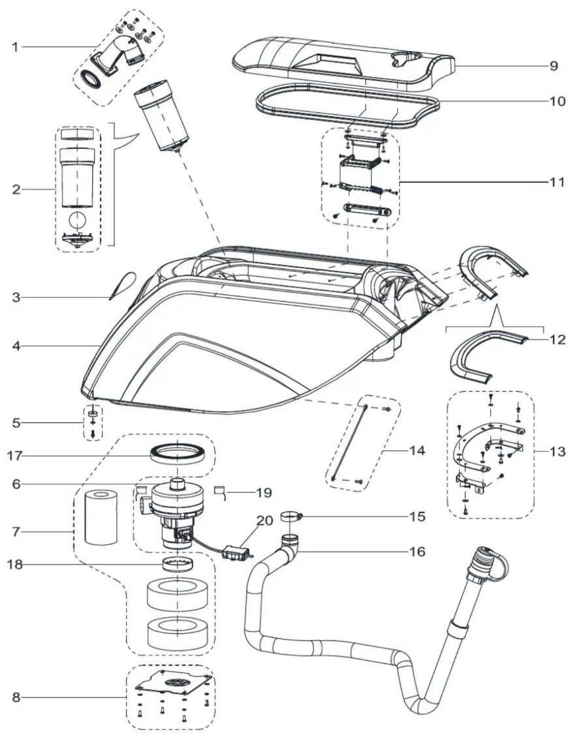 NILFISK Viper AS5160 - ACCESORIOS/OPCIONES - 3