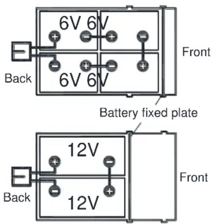 NILFISK Viper AS7690 - VÉRIFICATION/RÉGLAGE DE LA BATTERIE SUR UNE NOUVELLE MACHINE - 2