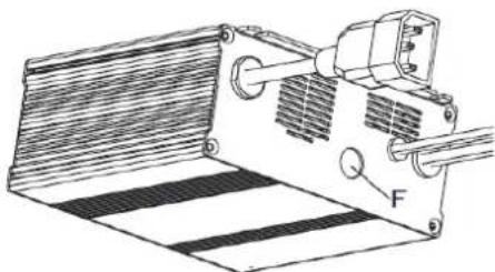 NILFISK Viper AS430 - Batteritypens DIP-Switches (SPE) - 3