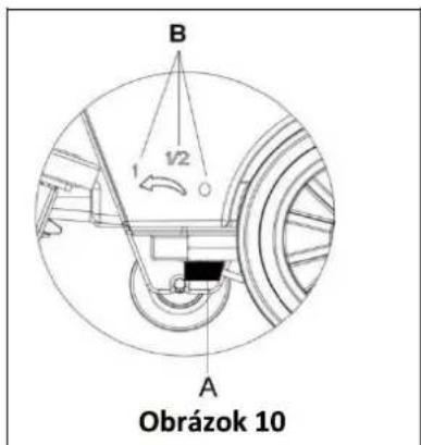 NILFISK Viper AS430 - REGULACIA PRIETOKU VODY - 2