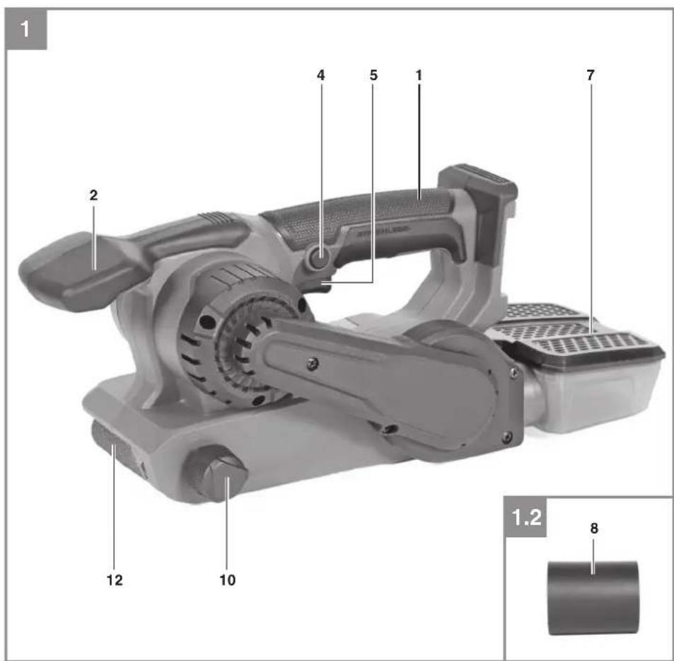 EINHELL TP-BS 18/457 Li BL - 1