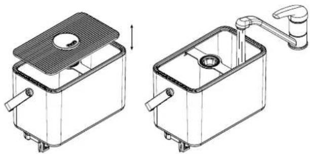 Pingi Cascada CHD-W6000M - VULLEN VAN DE WATERTANK - 1