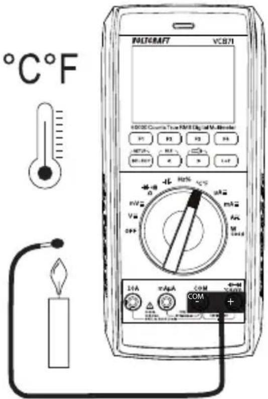 VOLTCRAFT VC871 - Temperatuurmeting - 2
