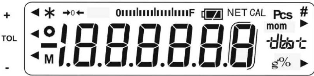 + * →0← 0mmF NET CAL Pcs # TOL -18.800000000 mom M g%