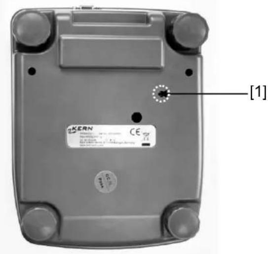 Kern PFB 200-3 - Implantation/Quitter le sécurité de transport - 1