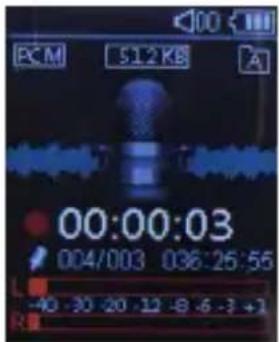 TIE Audio Mobile Digital Recorder - STARTEN DER SPRACHAUFNAHME - 1