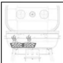 BARBECOOK Magnus Comfort - Uzywanie tacek na wegiel - 2