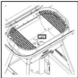 BARBECOOK Magnus Premium - Kolenbakjes correct gebruiken - 2