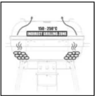 BARBECOOK Magnus Premium - Cuisson à chaleur indirecte - 1