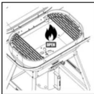 BARBECOOK Magnus Premium - Regulacja intensywności płomienia - 3