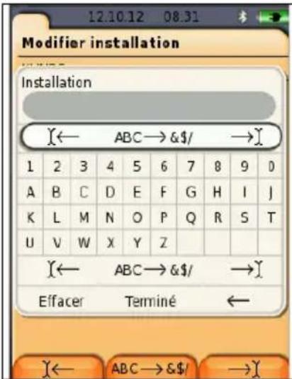 Testo 324 - Editeur de saisie - 1