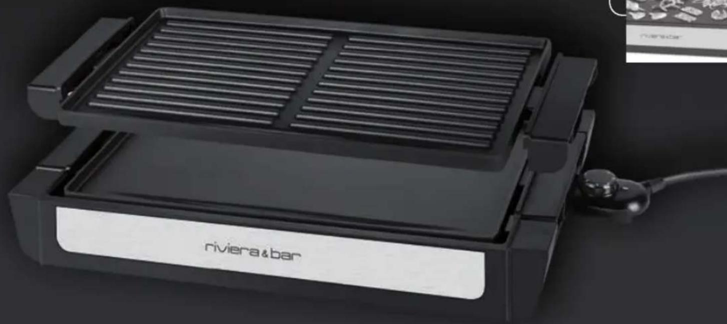 RIVIERA & BAR QPL 630 - Combiné Plancha-Gril qpl 630 - 2