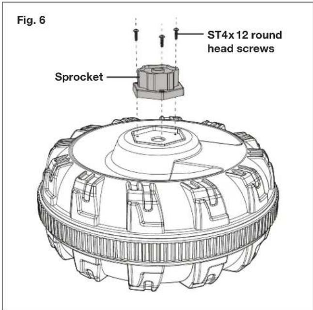 Snow Joe 24V-SUV1 - Wheel Assembly - 5