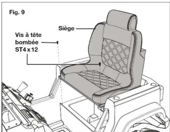 Snow Joe 24V-SUV1 - Assemblage des roues - 8