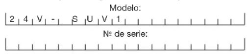 Snow Joe 24V-SUV1 - Modelo y número de serie - 1