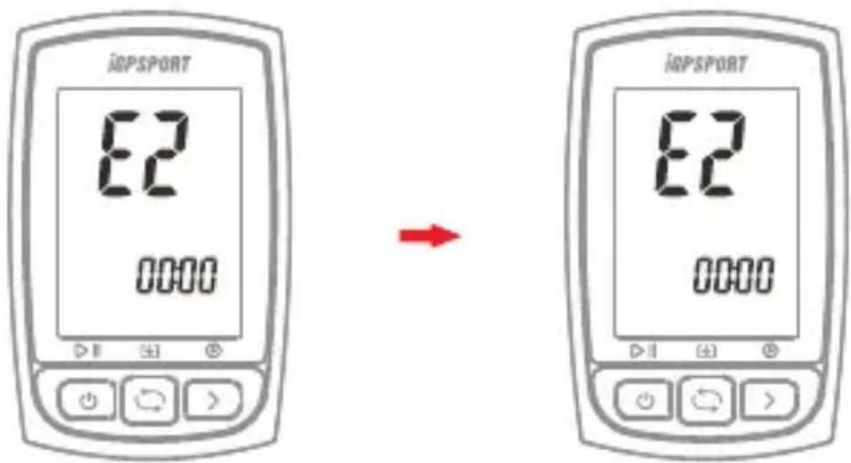 iGPSport iGS50S - RÉGLAGE DU FUSEAU HORAIRE (MODE DE RÉGLAGE E2) - 1