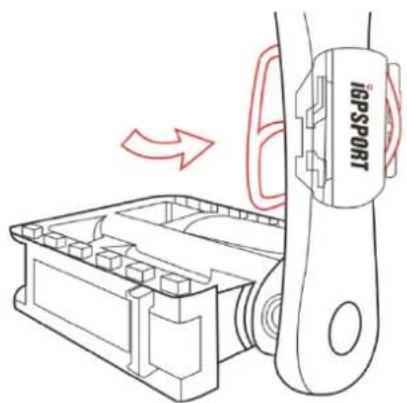 iGPSport iGS50E - RECHERCHE DES CAPTEURS (mode réglage E1) - 2