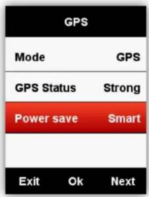 iGPSport iGS620 - Mode d'économie d'énergie GPS - 1