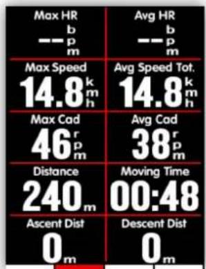 iGPSport iGS620 - Faites défiler les pages - 2