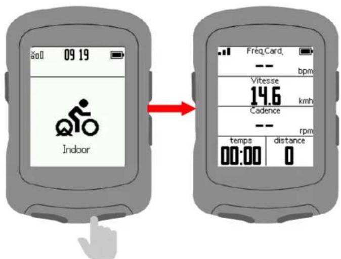 iGPSport iGS520 - Mode intérieur - 1