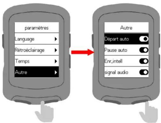 iGPSport iGS520 - Autres paramètres - 1