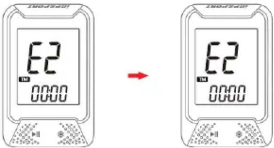 iGPSport iGS130S - RÉGLAGE DU FUSEAU HORAIRE (MODE DE RÉGLAGE E2) - 1
