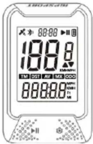 iGPSport iGS130S - AFFICHAGE - 1