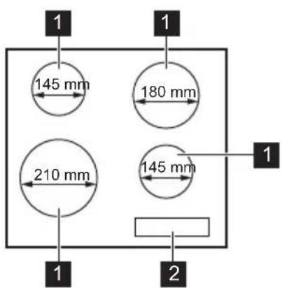 1 145 mm 180 mm 210 mm 145 mm 1 1 2