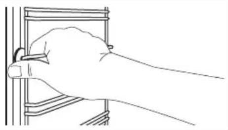 ELECTROLUX LOC5H40X2 - Entfernen: Einhängegitter - 1