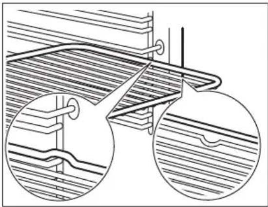 ELECTROLUX LOC5H40X2 - Ripiano a filo: - 1
