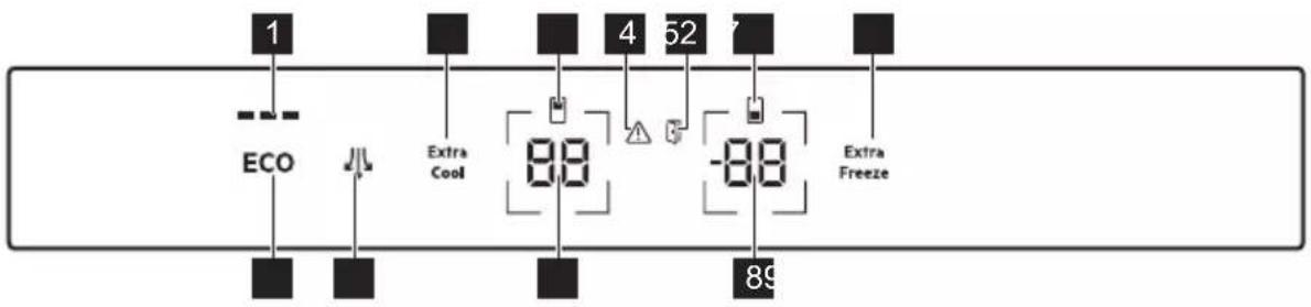 ELECTROLUX KNR7TE75S - PANNELLO DEI COMANDI - 1