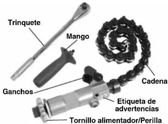 RIDGID 238-P - Corta tubos cloacales de: - 1