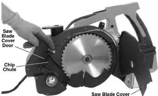 RIDGID PCS-500 - Cleaning Saw Blade Cavity - 1
