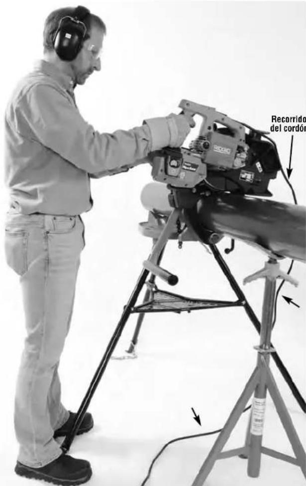 RIDGID PCS-500 - Operación de corte - 1